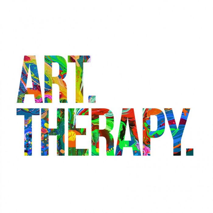 'Art. Therapy.' - Personalised artwork design for artist Ellie Depp