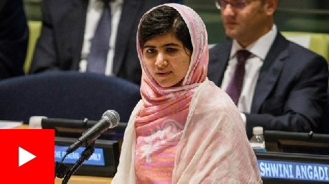 Malala Yousefzai Addresses the UN