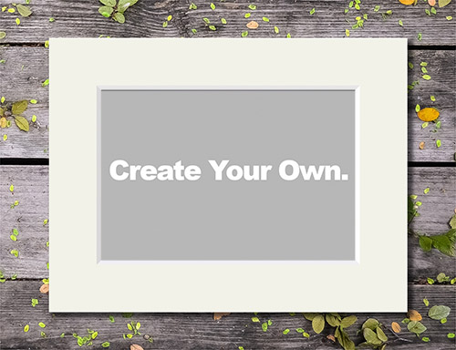 Create your own inspirational artwork with any quote